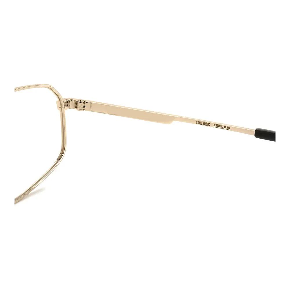Occhiali da Vista Dsquared2 D2 0176 000 in Metallo Uomo 59 mm 5/5
