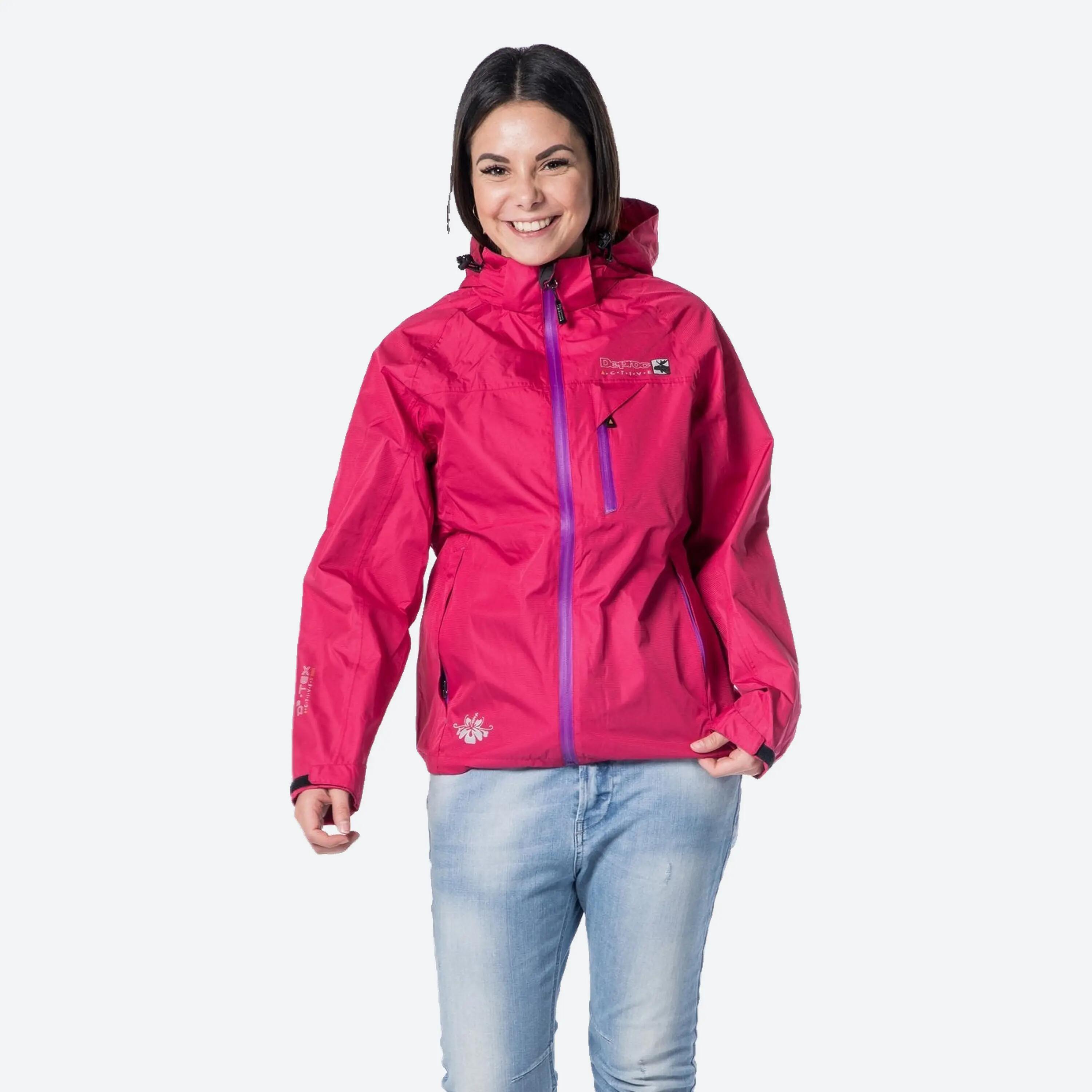 Veste de pluie femme DURELL - imperméable, coupe-vent, respirante 2/5