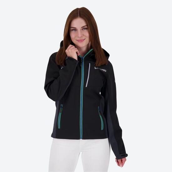 Femme - Randonnée Softshell - coupe-vent, micropolaire