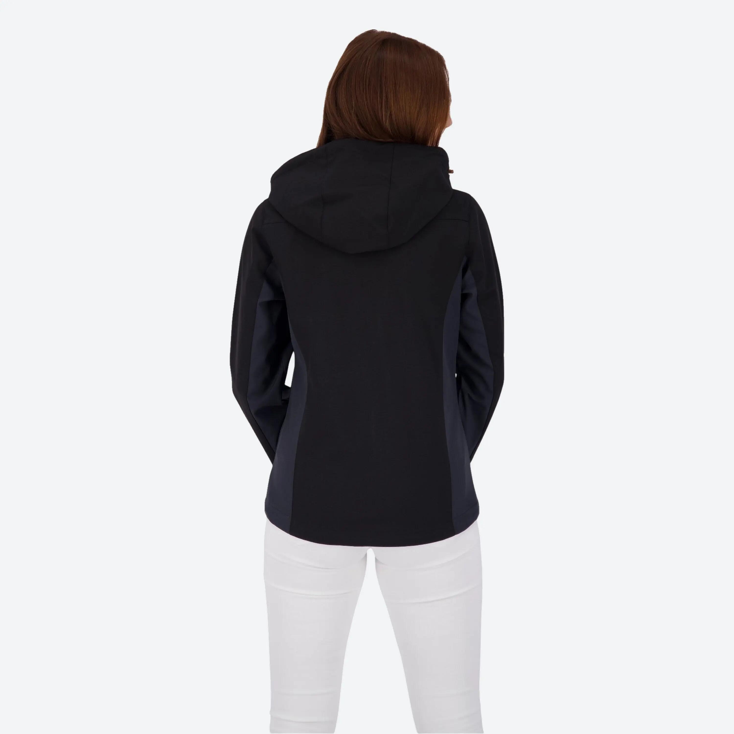 Femme - Randonnée Softshell - coupe-vent, micropolaire 3/4