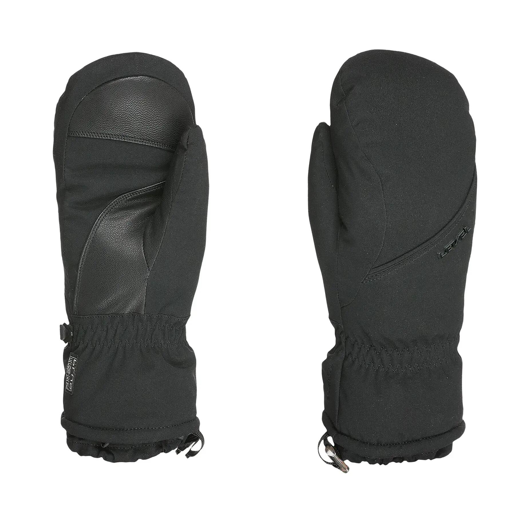 Ski-/Snowboard-Fäustlinge Damen Mummies Mitt schwarz 1/5