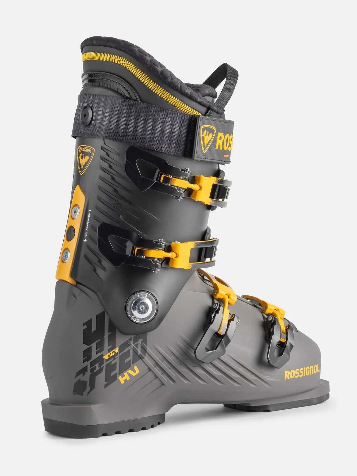 Men's Hi-Speed 100 HV Ski Boots - Moon Grey 2/7