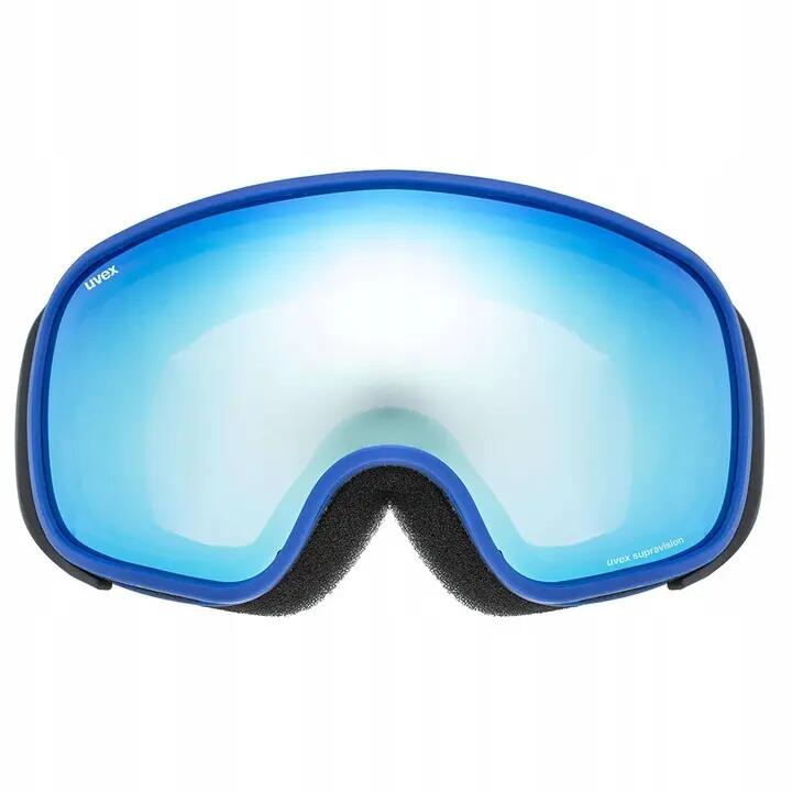 Gogle narciarskie snowboardowe dziecięce Uvex scribble FM sferyczne na okulary 3/5