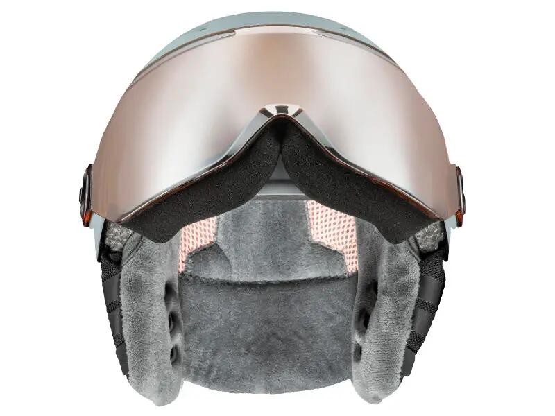 Ski / Snow Helmet Rocket Jr. Vis Rhino-blush M Boy 3/6