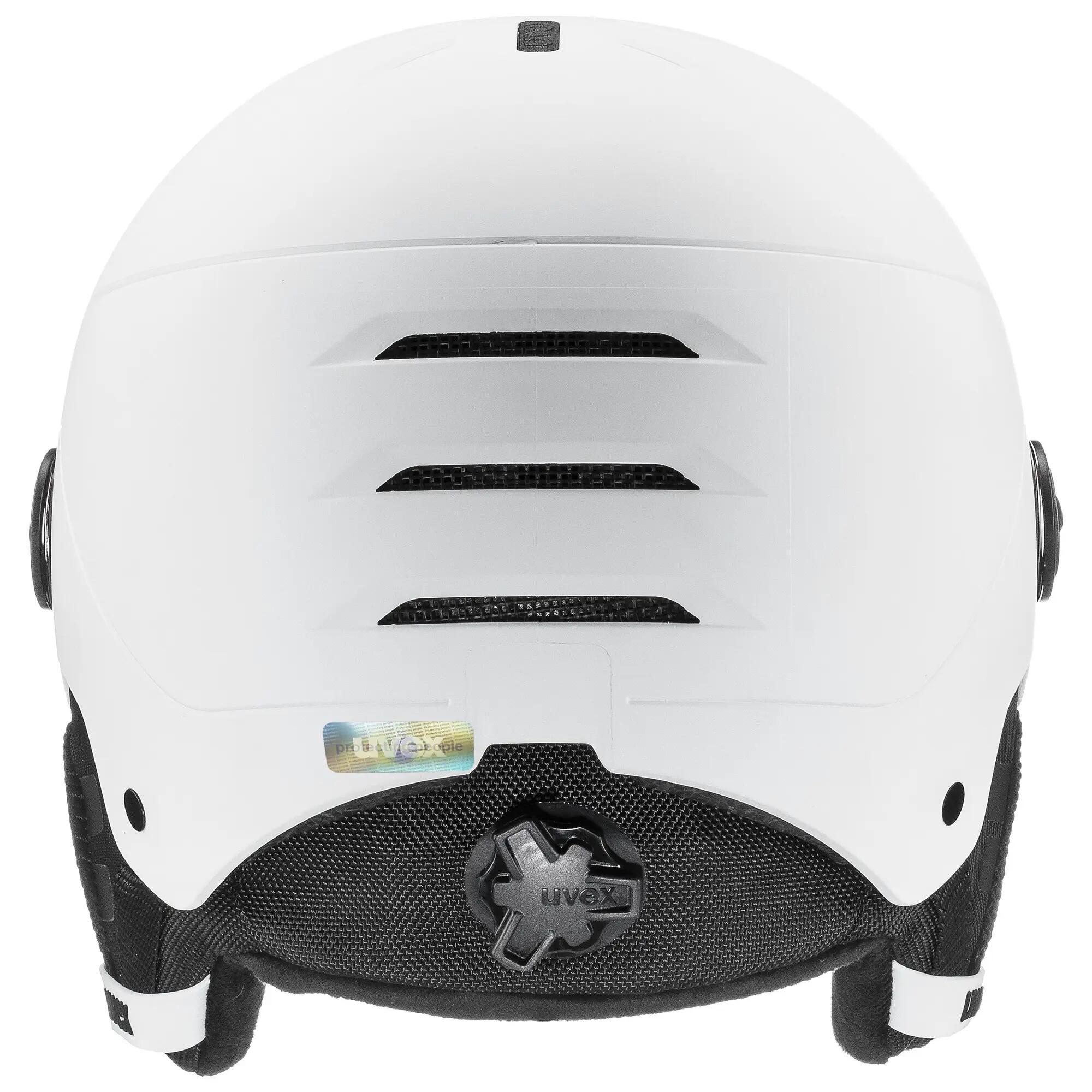Skibril / Snowboardhelm Rocket Jr Visor White-black M Jongens 2/6