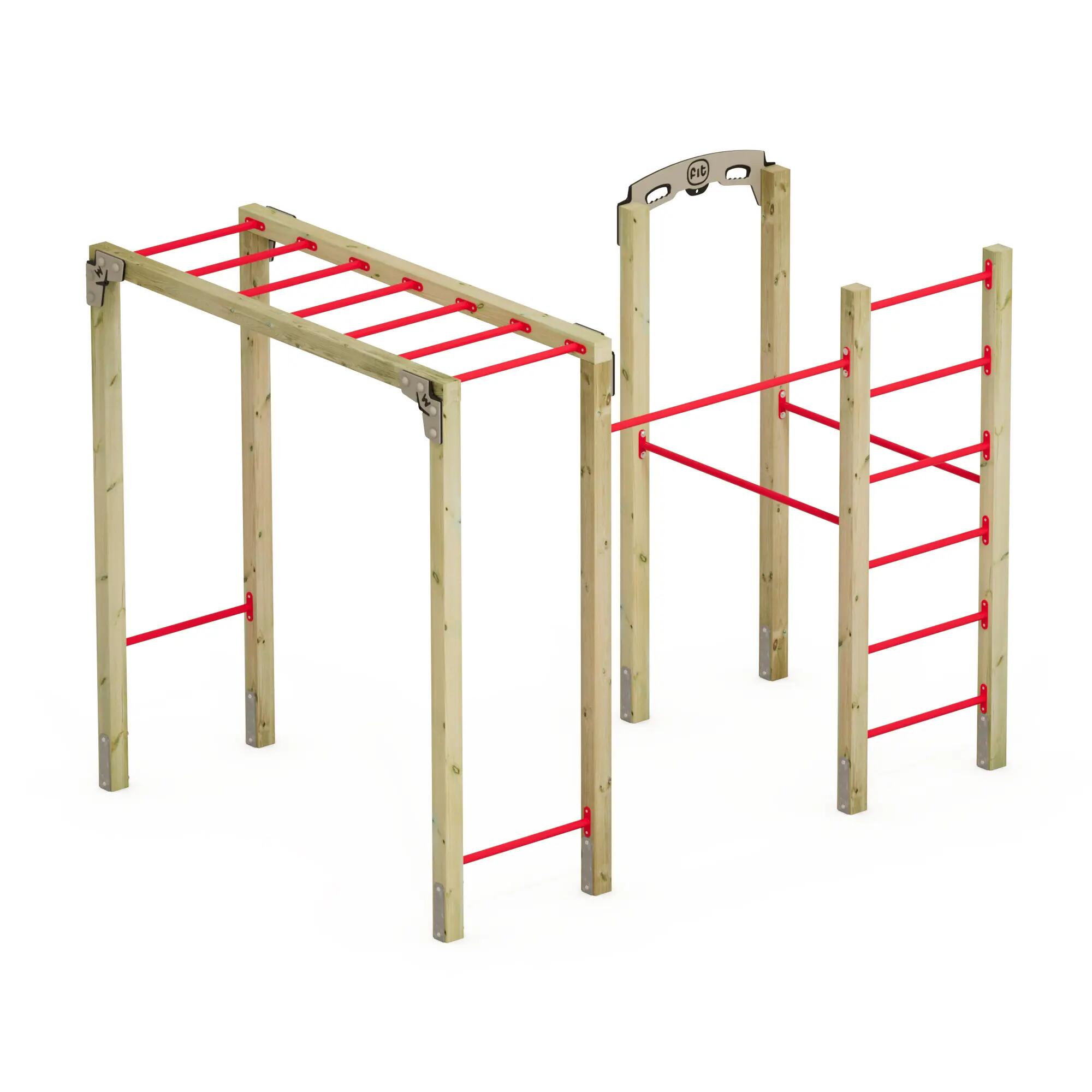 Turnreck mit Reckstangen Wickey FIT Base 805 2/6