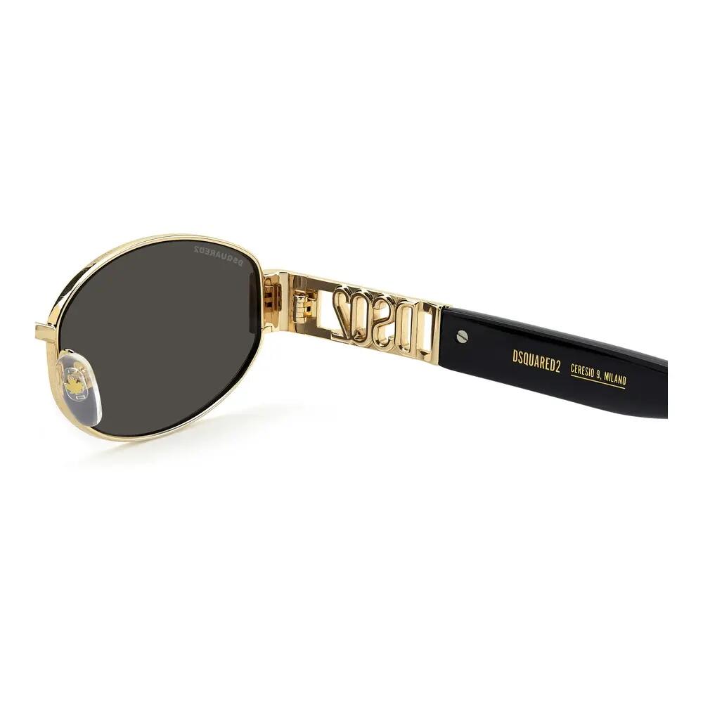 Zonnebril Dsquared2 D2 0155/S 000 van Metaal Heren 53 mm 5/5