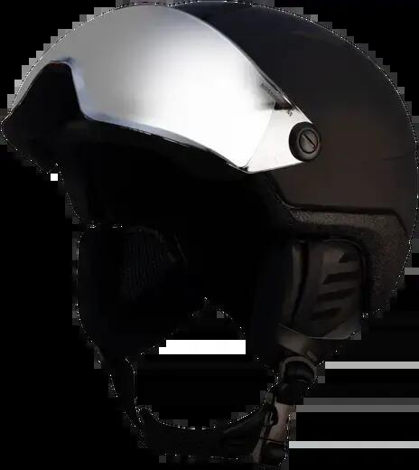 Sporty zimowe Kaski Rossignol Fit Visor Impacts Kask Narciarski - M-L - Czarny