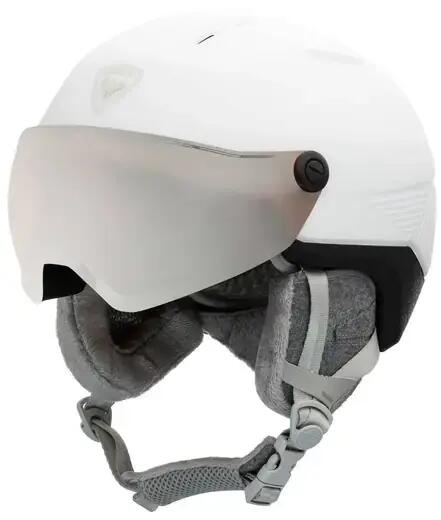 Rossignol Fit Visor Impacts Damen Skihelm - S-M - Weiß
