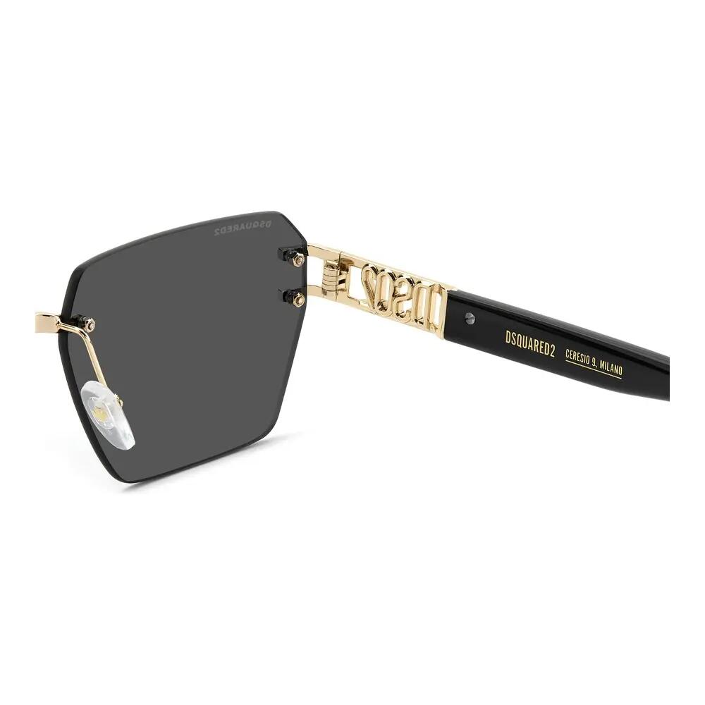 Zonnebril Dsquared2 D2 0173/S 000 van Metaal Heren 58 mm 5/5