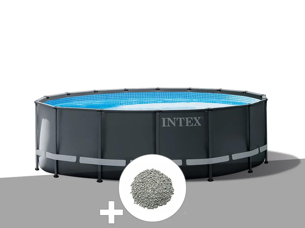 Kit piscine tubulaire  Ultra XTR Frame ronde 4,88 x 1,22 m + 20 kg de zéolite 2/2