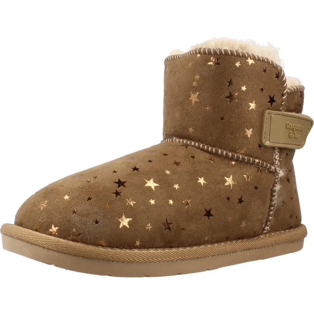 Botas Australianas De Niña Barefoot Con Estrellas 1/5