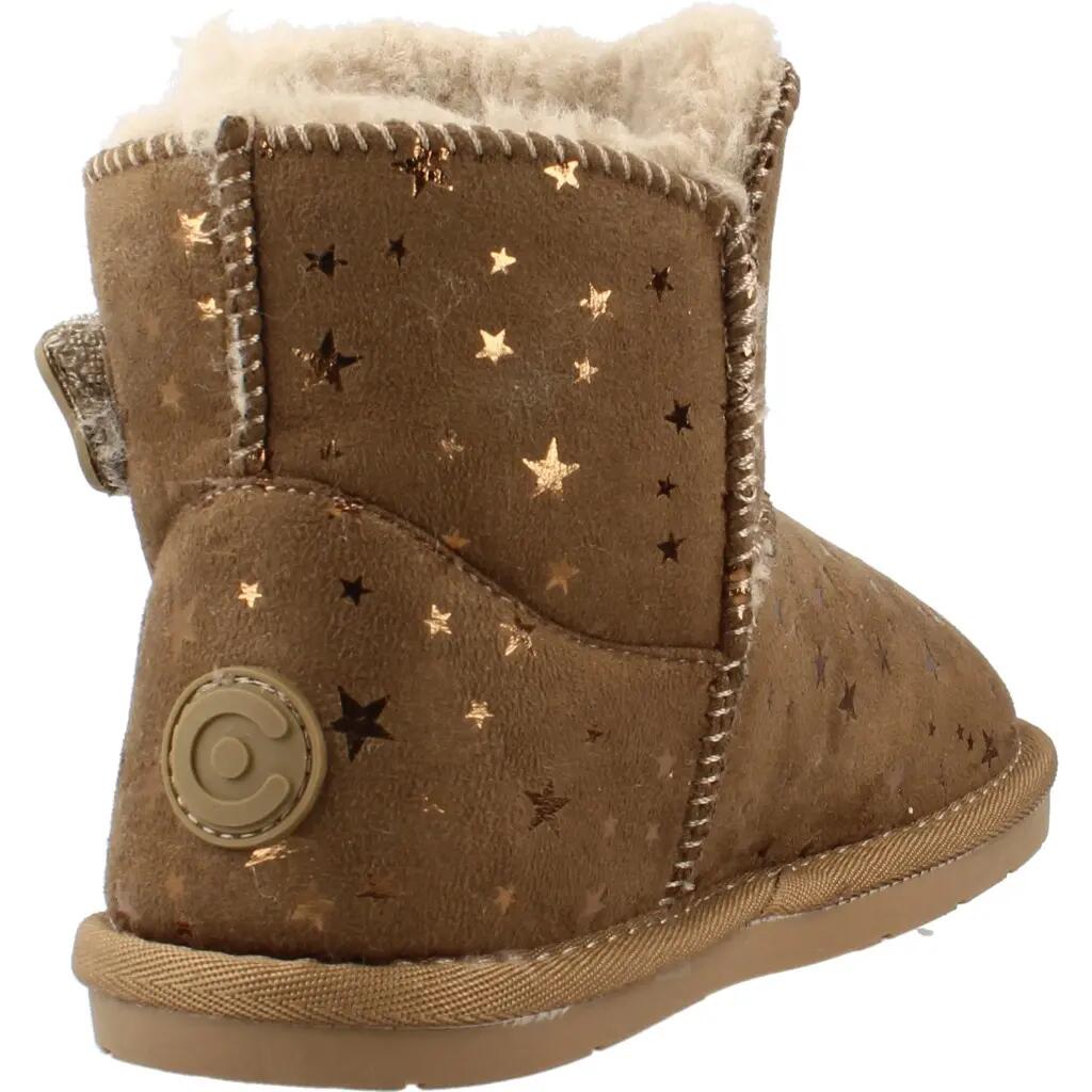 Botas Australianas De Niña Barefoot Con Estrellas 3/5