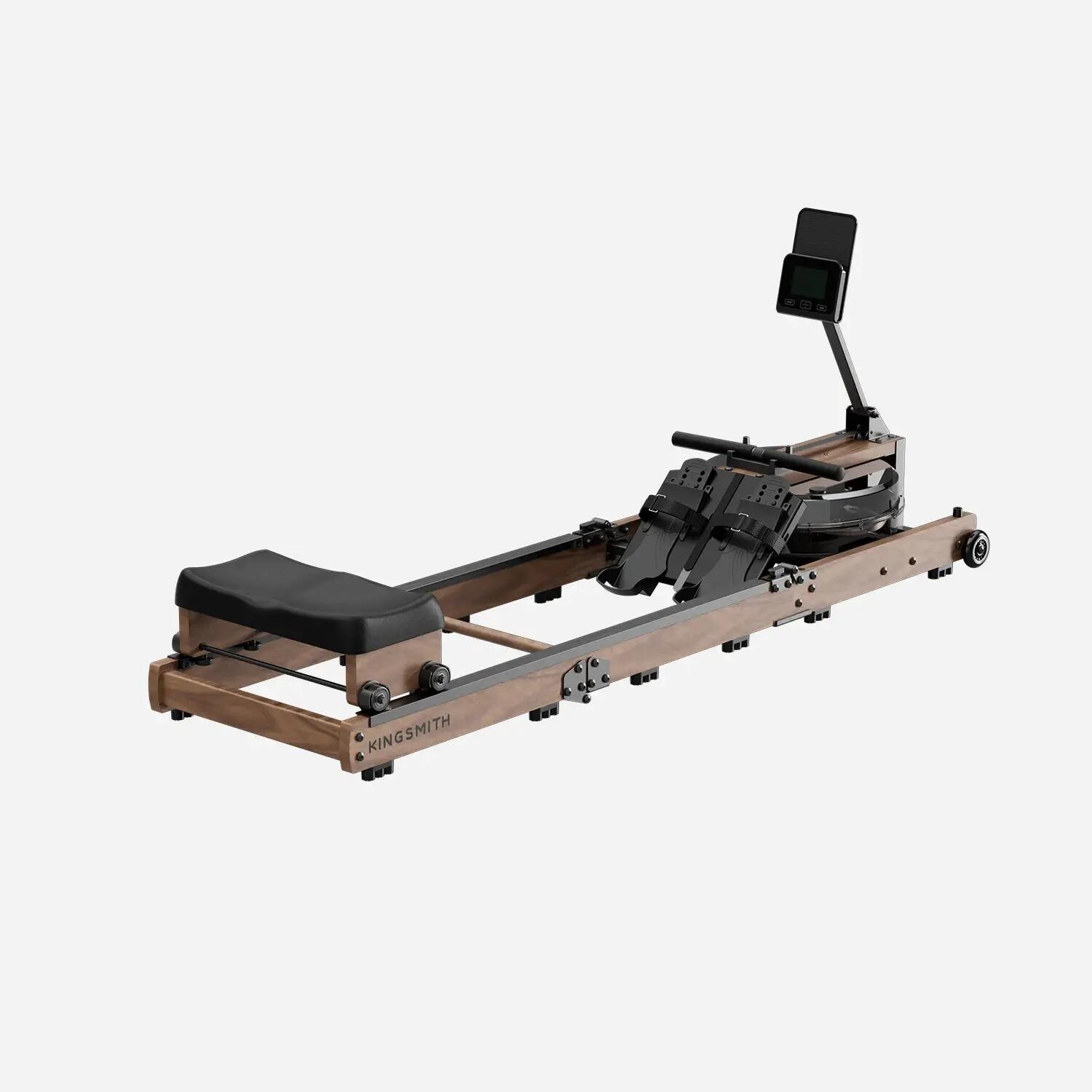 Rameur à eau pliable en bois avec plateau table WR3L 8/14
