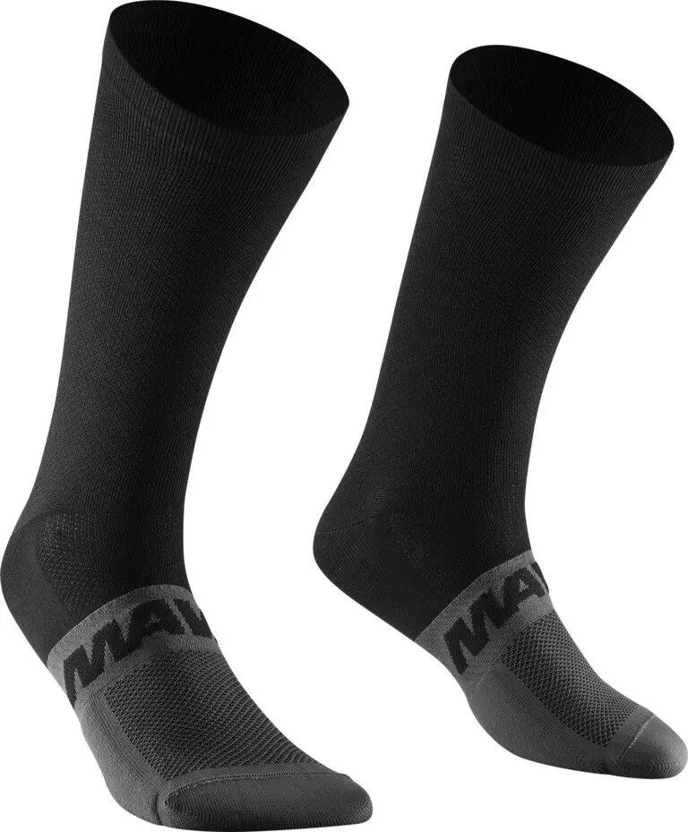 Mavic Essential Black Socks 1/2