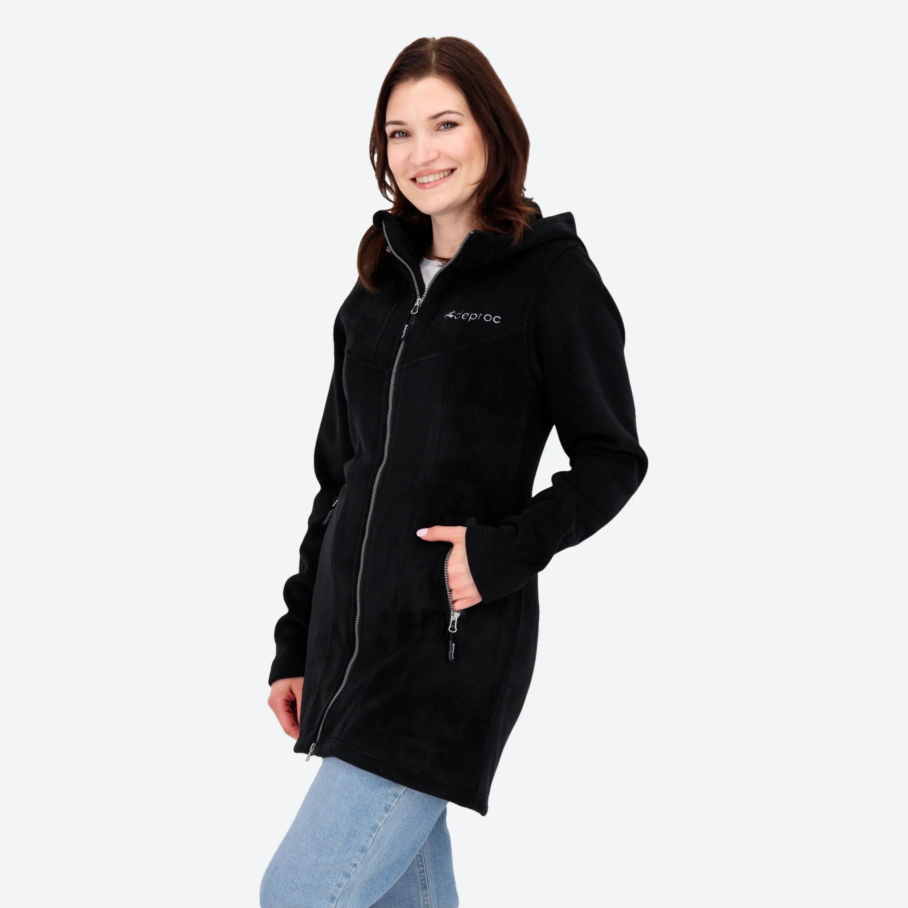 Femme - Randonnée nature - Manteau polaire - capuche, 2 voies - WAWA PEAK 5/5