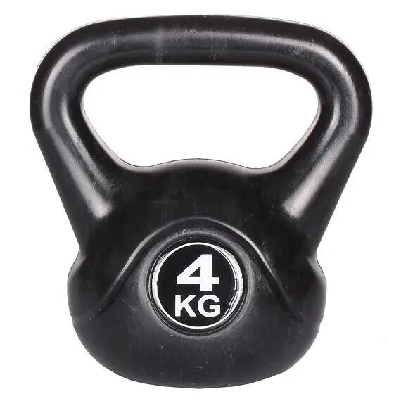 Kettlebell Merco Cross s jádrem z cementu a povrchem TPE 4/7