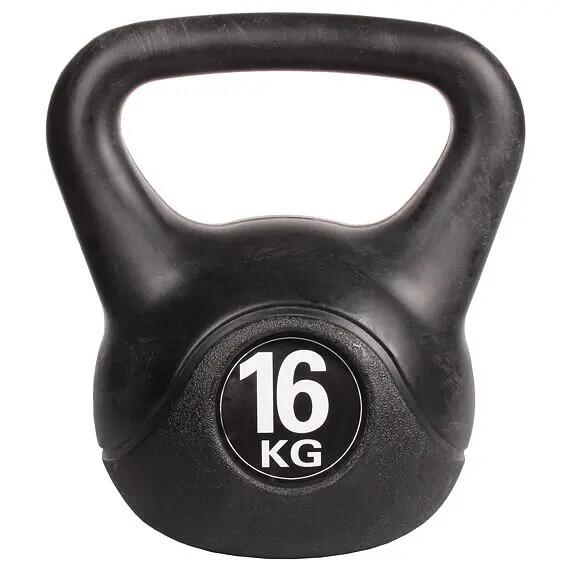 Kettlebell Merco Cross s jádrem z cementu a povrchem TPE 7/7