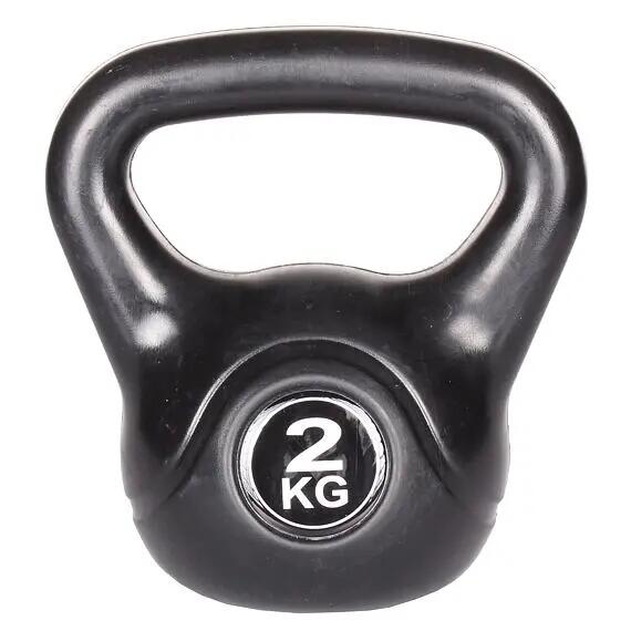 Kettlebell Merco Cross s jádrem z cementu a povrchem TPE 5/7