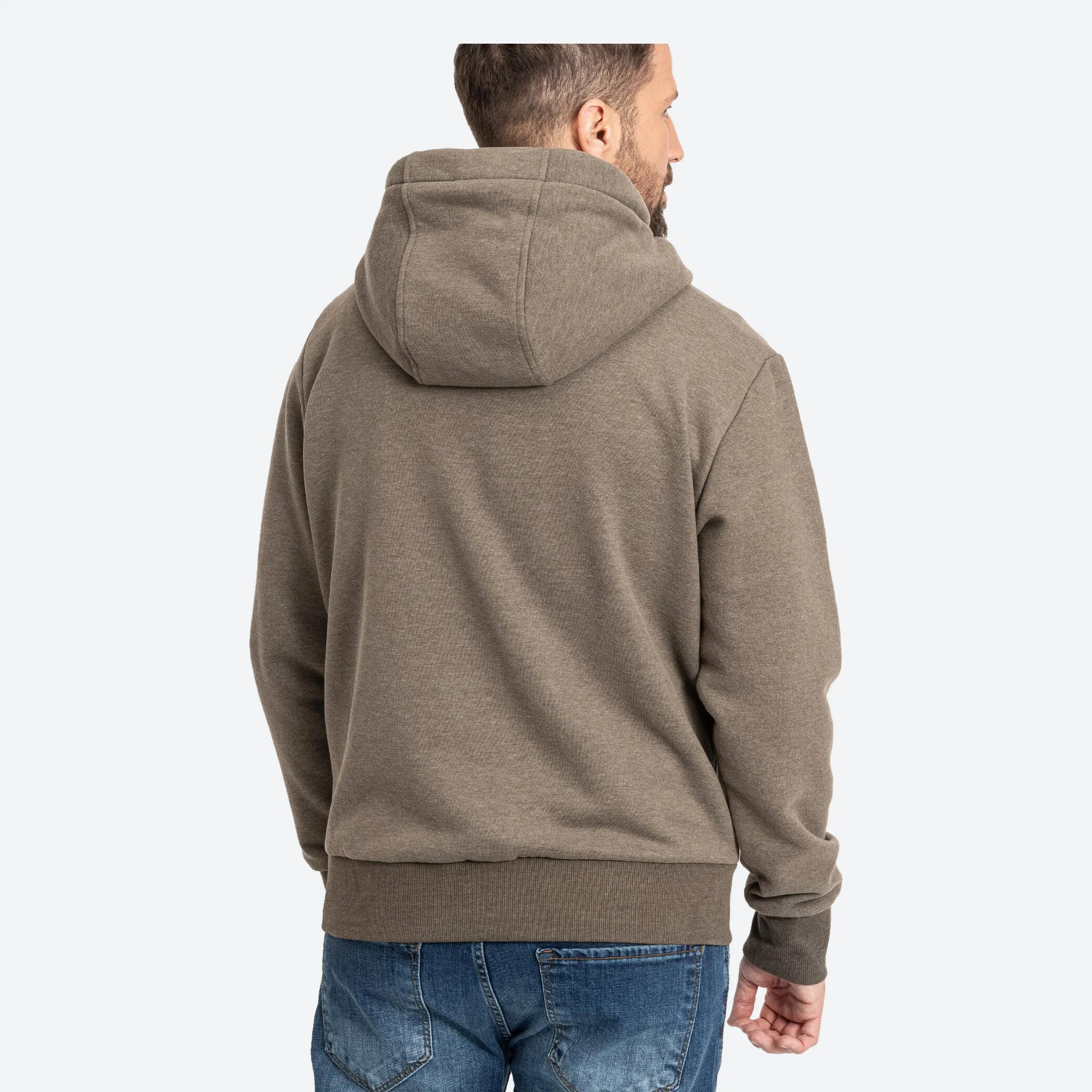 Homme - Randonnée nature - Sweat à capuche LINUS II - gratté 4/9