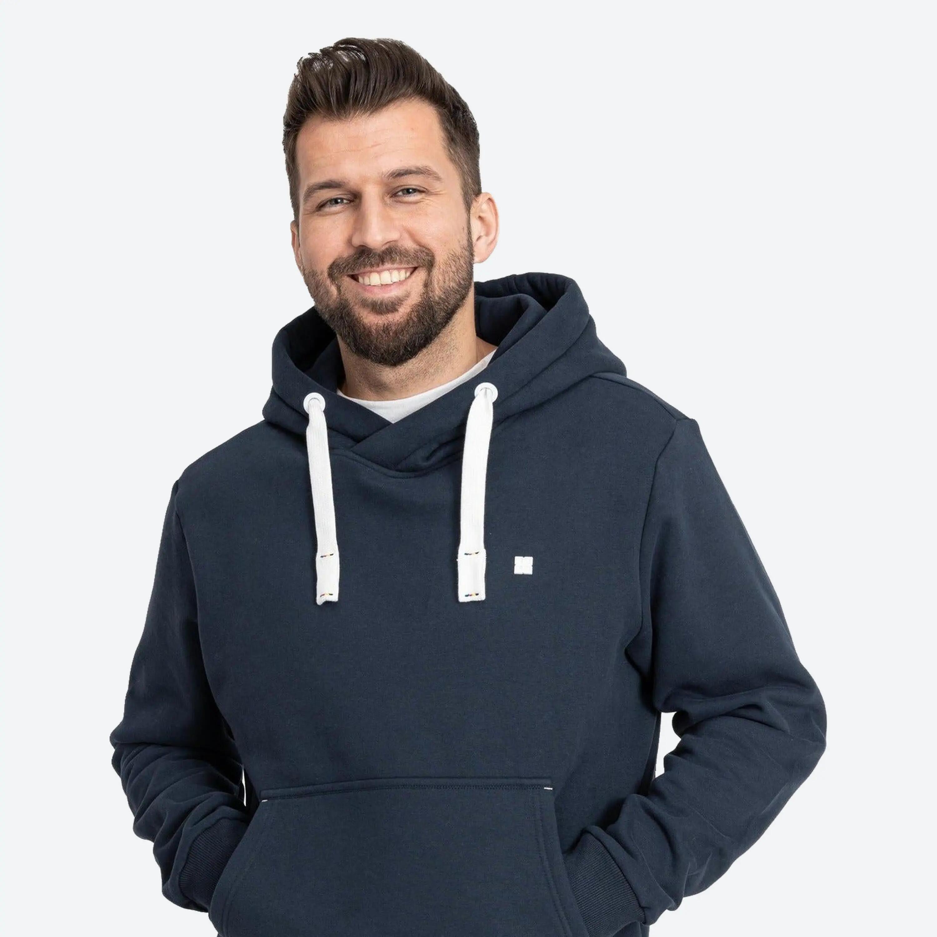 Homme - Randonnée nature - Sweat à capuche LINUS II - gratté 9/9