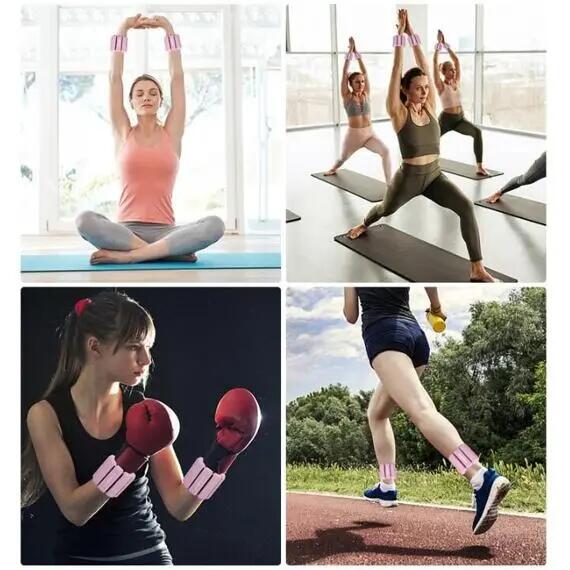 Pár zátěžových náramků Merco Silicone Fitness 3/4