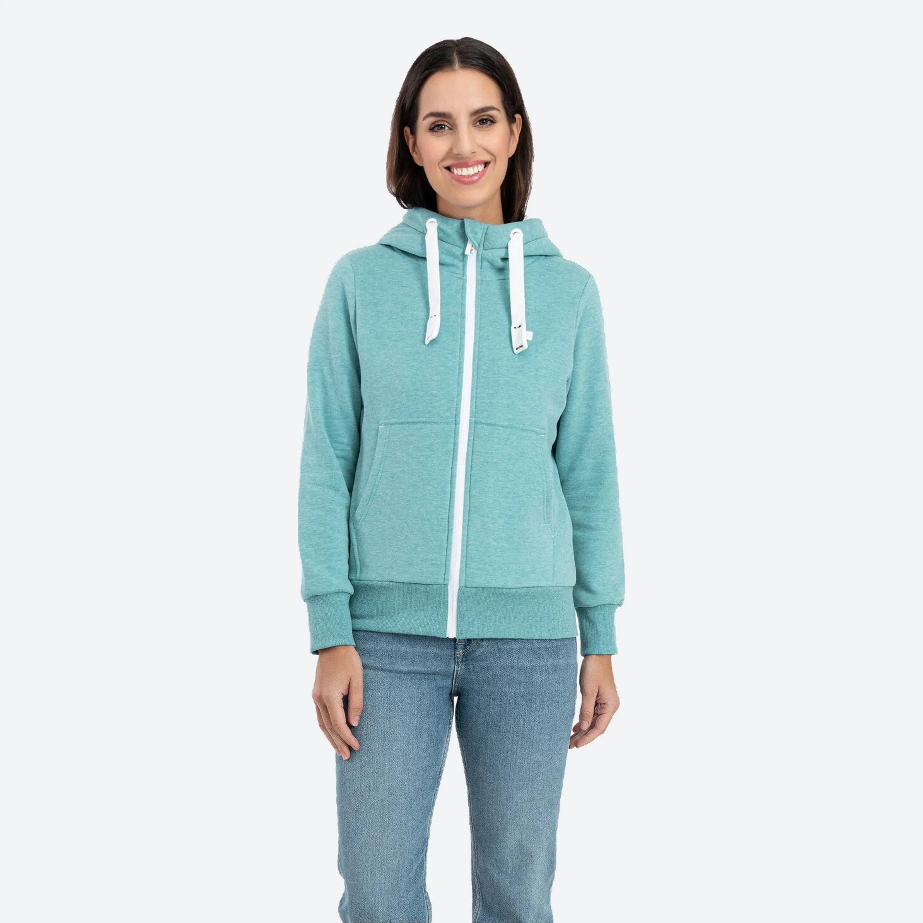 Femme - Randonnée nature - Veste sweat capuche - FINJA II 7/8