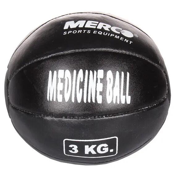 Kožený medicinbal Merco pro cross training 4/6
