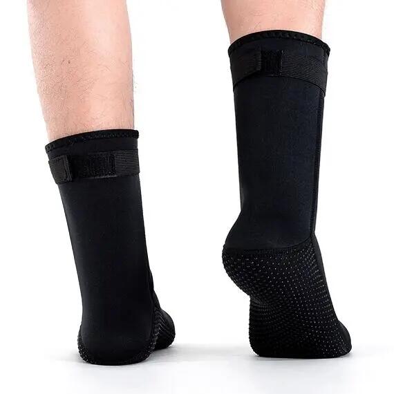 Neoprenové ponožky na potápění, 3 mm 3/4
