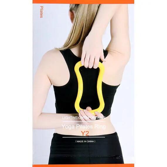 Unisex fitness kroužek Yoga Ring Soft pro pilates 3/3