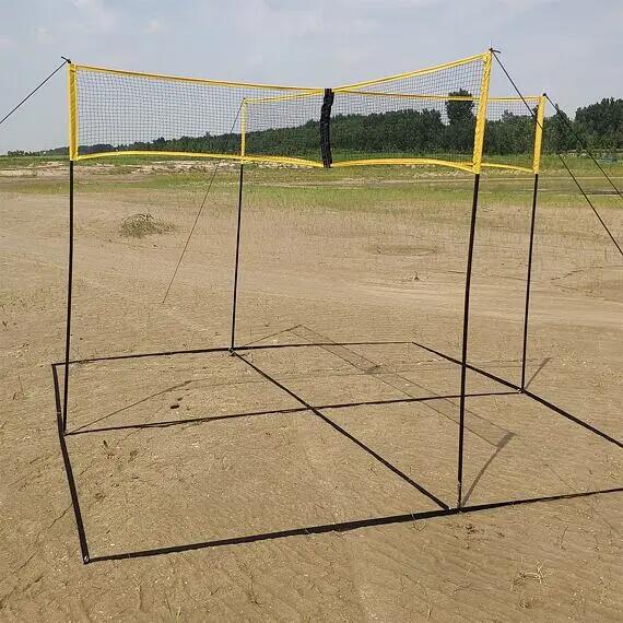 Přenosný volejbalový set Merco VolleyCross 4/6