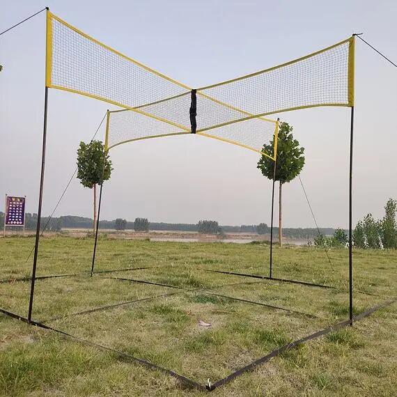 Přenosný volejbalový set Merco VolleyCross 3/6