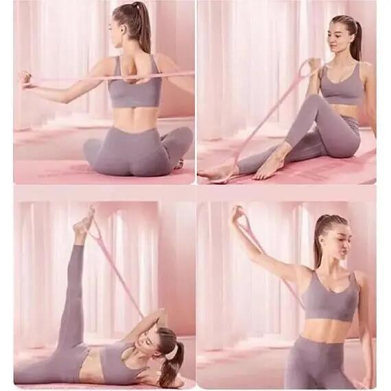 Sada čtyř posilovacích gum Merco Yoga Pullers 3/3