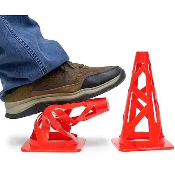 Sada 10 skládacích kuželů Merco Collapsible Cones 2/2