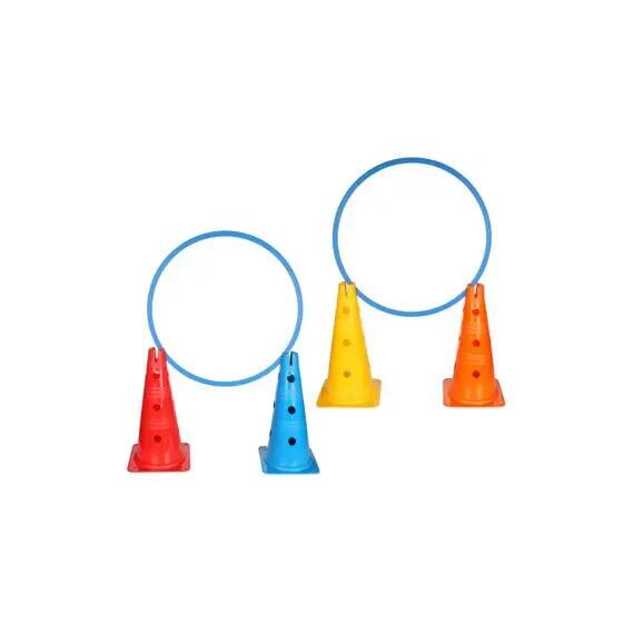 Multifunkční tréninkový kužel Merco Vario s otvory 4/4