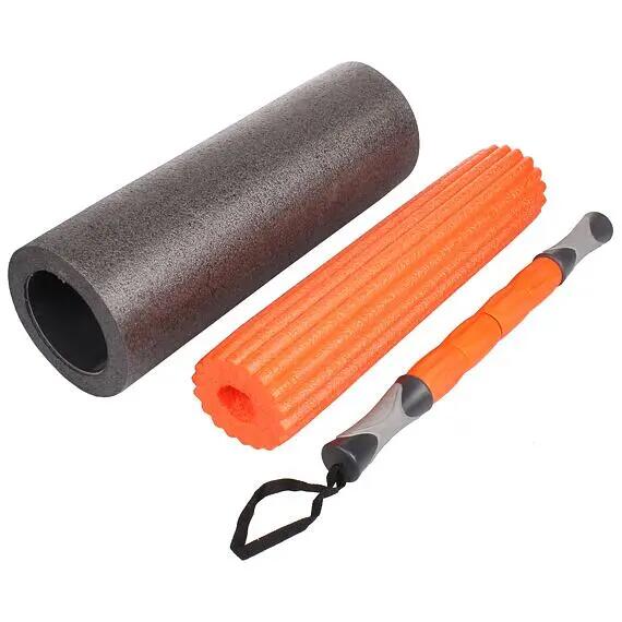 Sada masážních rollerů a tyče Merco Roller Set 2/2