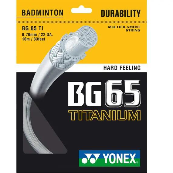 Badmintonový výplet Yonex BG 65 Ti, 200 m 2/2