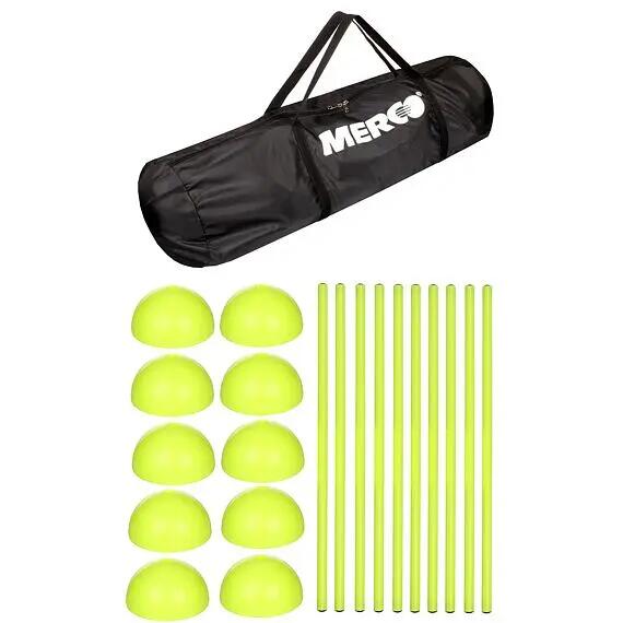 Sada slalomových tyčí Merco Neon Dribble 80 4/4