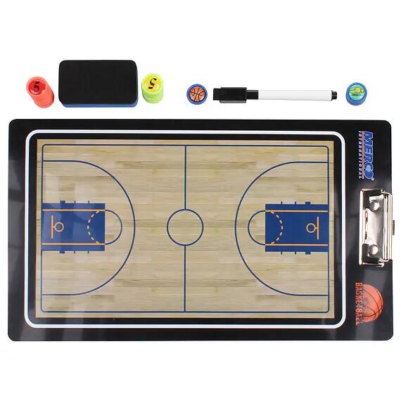 Magnetická oboustranná basketbalová taktická tabule Merco 65 2/2