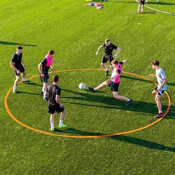 Skládací fotbalový vytyčovací kruh Merco Soccer Ring 3/5