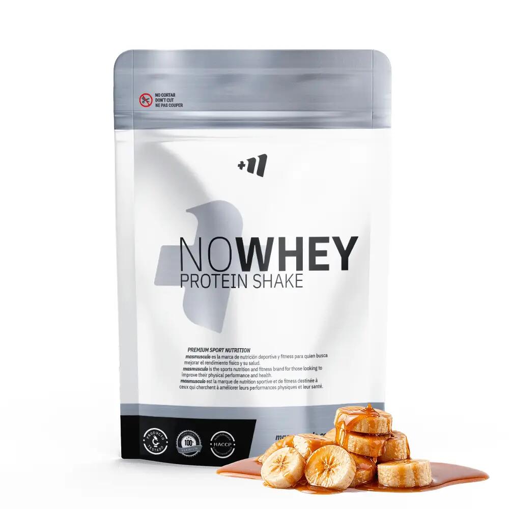 NoWhey Protein - 900g Banane-Karamell - Masmusculo 1/2