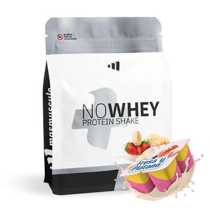 NoWhey Protein - 1,8Kg Fresa Banana - Masmusculo