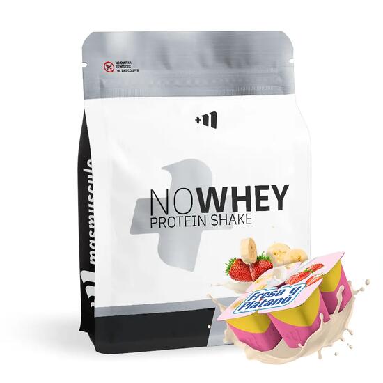 NoWhey Protein - 1,8Kg Fresa Banana - Masmusculo