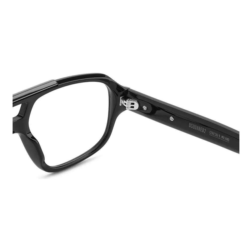 Occhiali da Vista Dsquared2 D2 0199 ANS in Acetato Uomo 56 mm 4/4