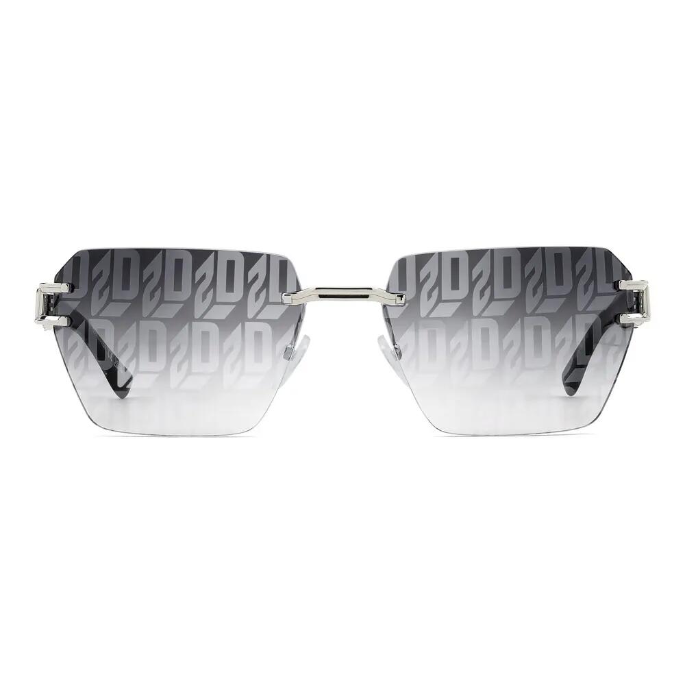 Occhiali da Sole Dsquared2 D2 0173/S 010 in Metallo Uomo 58 mm 2/5
