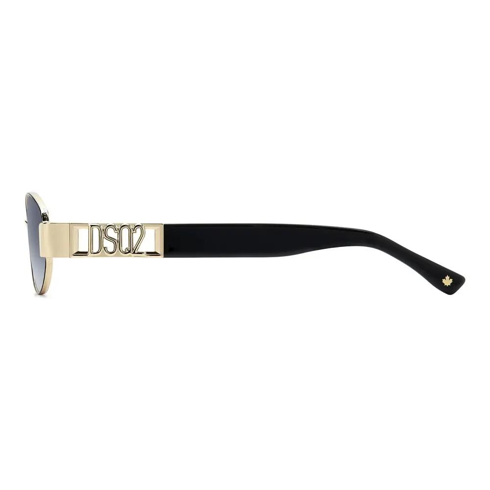 Zonnebril Dsquared2 D2 0155/S 0NZ van Metaal Heren 53 mm 3/5