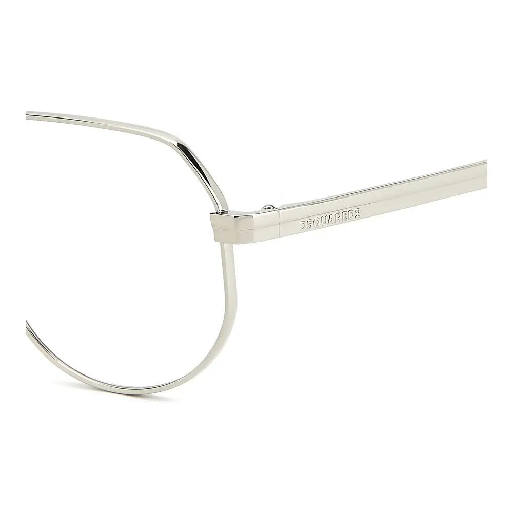 Occhiali da Vista Dsquared2 D2 0194 010 in Metallo Uomo 58 mm 3/4