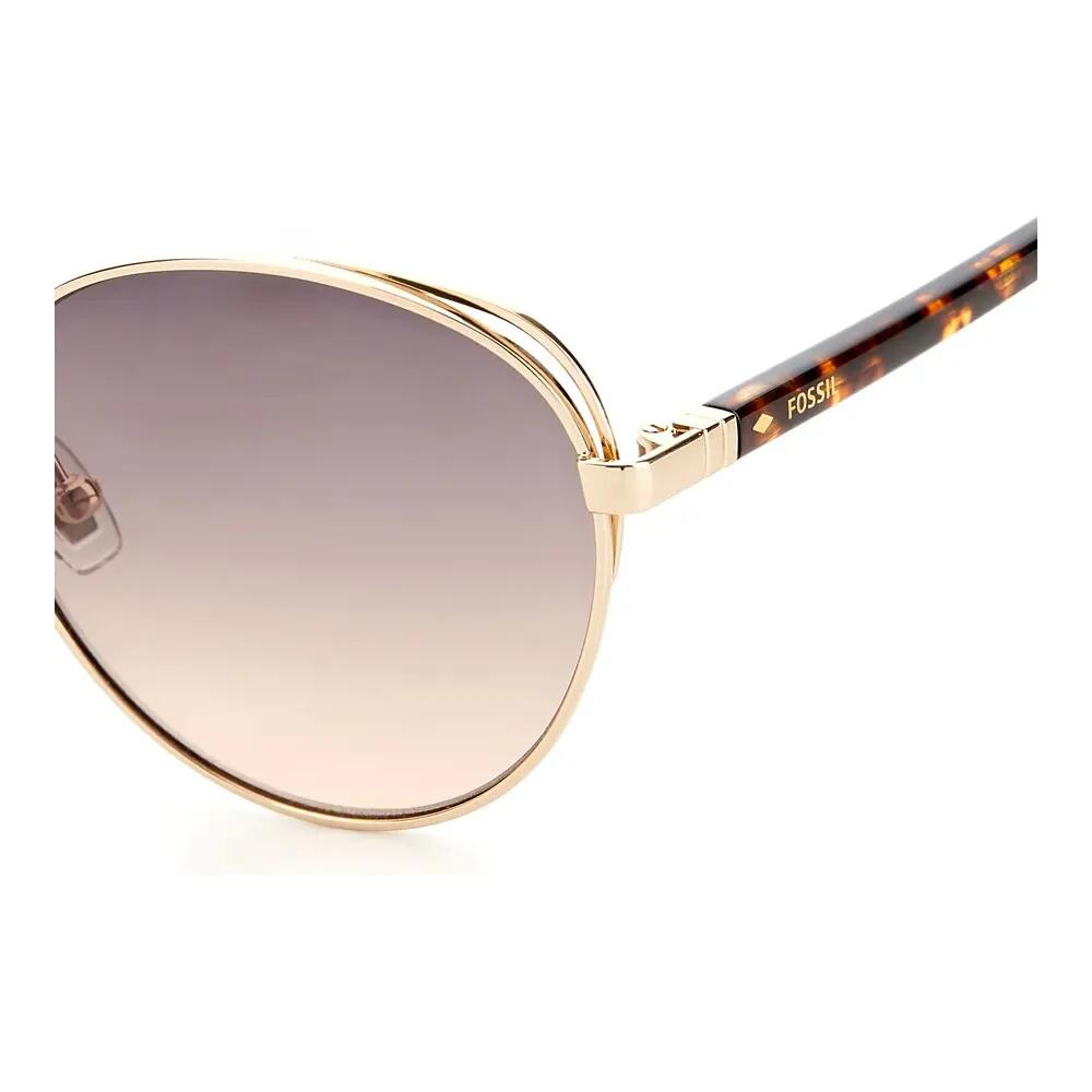 Occhiali da Sole Fossil FOS 2107/G/S J5G in Metallo Donna 54 mm 3/3