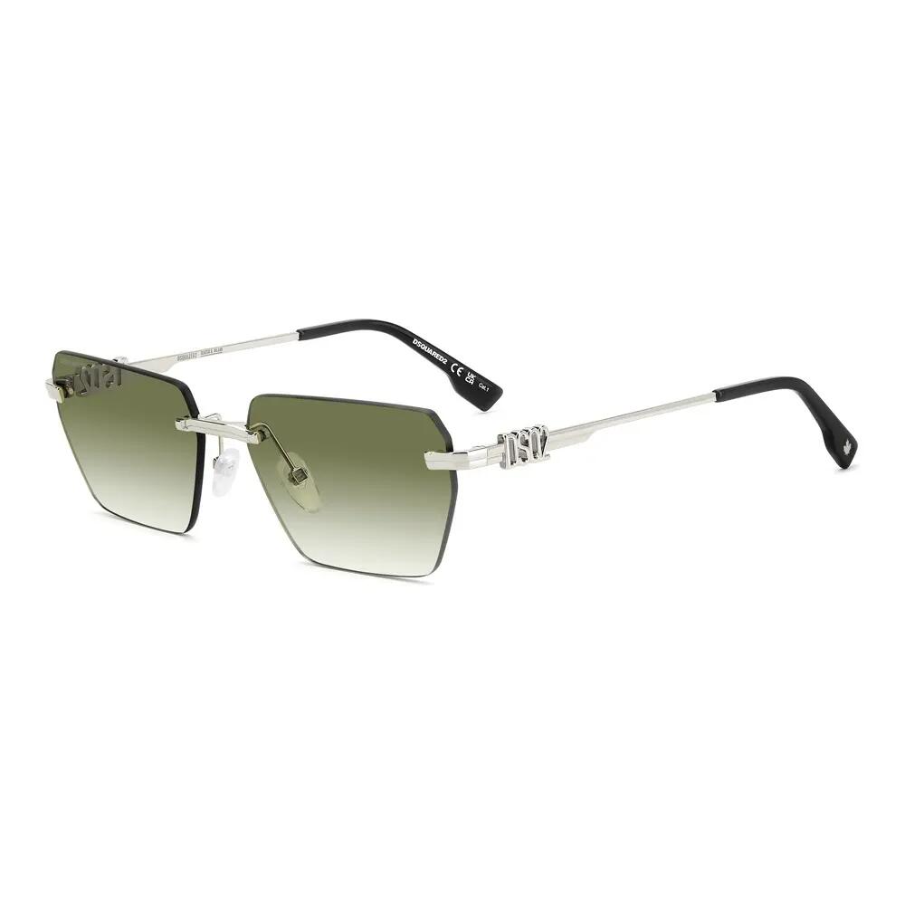 Слънчеви Очила Dsquared2 D2 0102/S 010 9K от Метал Мъжки 58 mm