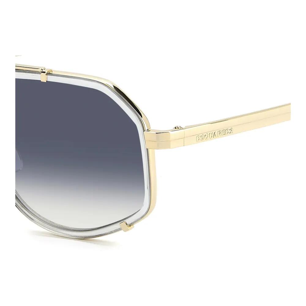 Okulary Przeciwsłoneczne Dsquared2 D2 0190/S 900 z Metal Męskie 60 mm 4/5
